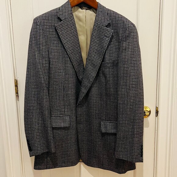 Paul Stuart Wool Sport Coat Blazer Jacket Size 46 Long - Picture 1 of 16